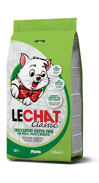 LeChat Classic Croccantini Gusto Tris 1.5kg